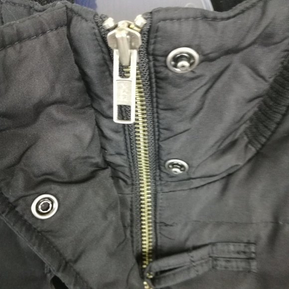 Ann Taylor Loft‎ Womens Parka Puffer Jacket Black Feather Full Zip Insulated SP - Picture 4 of 11